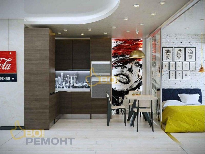 Дизайн квартиры-студии 36,6 м2-102